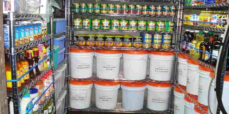 meal planning a month's worth of survival food with 200 calories per day