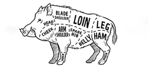 Wild Game Meat Cutting Chart