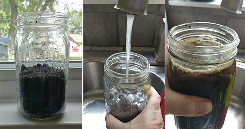 DIY - Mason Jar Soil Test
