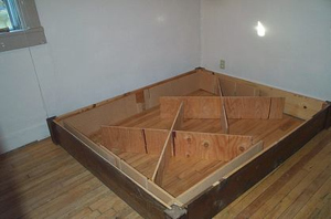 How To Make A Pantry Under Your Bed