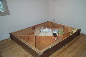 How To Make A Pantry Under Your Bed