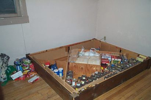 How To Make A Pantry Under Your Bed