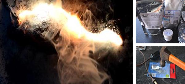 Making and Using Thermite for Survival Cover