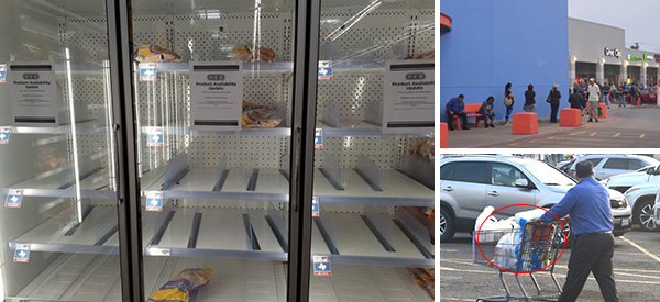 Are Store Shelves Empty in Your Area Too?