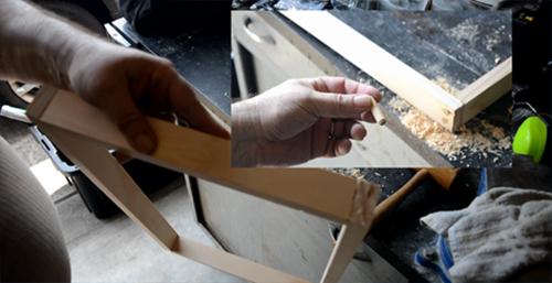 Making Your Own Toilet Paper - Frame Nails