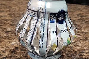DIY Candle Lantern From A Soda Can