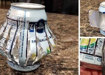 DIY Candle Lantern From A Soda Can