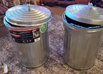 5-Minutes DIY Tested Faraday Cage Out Of A Trash Can
