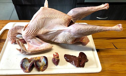 Butchering Turkey 