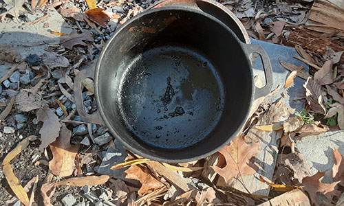 How To Restore A Cast Iron You Bought at Garage Sales