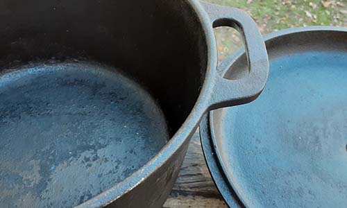 How To Restore A Cast Iron You Bought at Garage Sales
