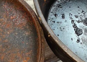 How To Restore A Cast Iron You Bought at Garage Sales