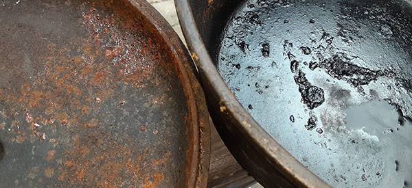 How To Restore A Cast Iron You Bought at Garage Sales