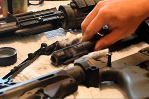 Cleaning a Gun