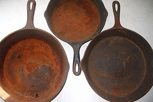 rusty pan