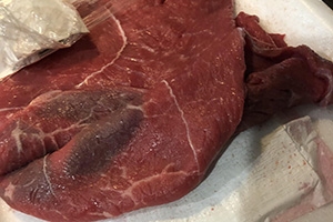 Spoiled meat 