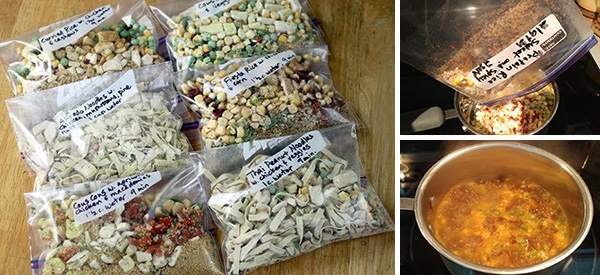 Meal In A Bag: Sweet And Spicy Meat And Rice