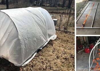 How To Make A Small Hoop House This Spring