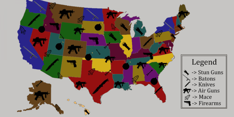 Self-Defense Weapons That Are Illegal In Your State. Do You Have One Of Them?