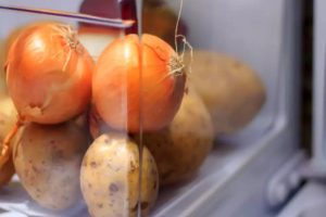 don’t place onions next to the potatoes