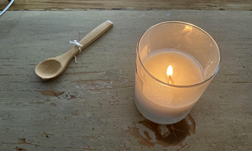 DIY Tallow Emergency Candles