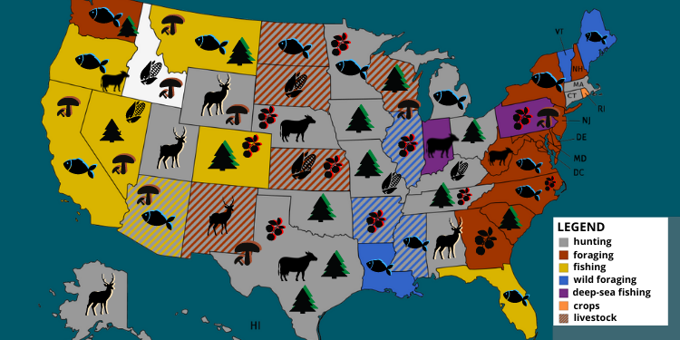 The Best States To Outlive A Food Crisis