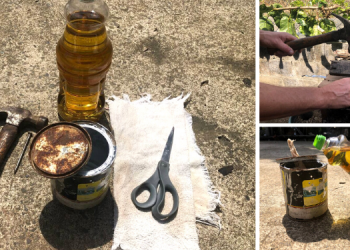 DIY Tin Oil Lamp In Case Of A Power Outage