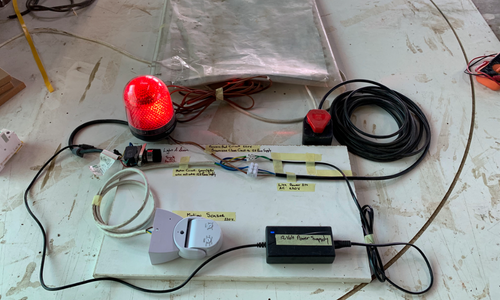 DIY Off-Grid Alarm System Against Intruders