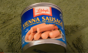 canned sausage