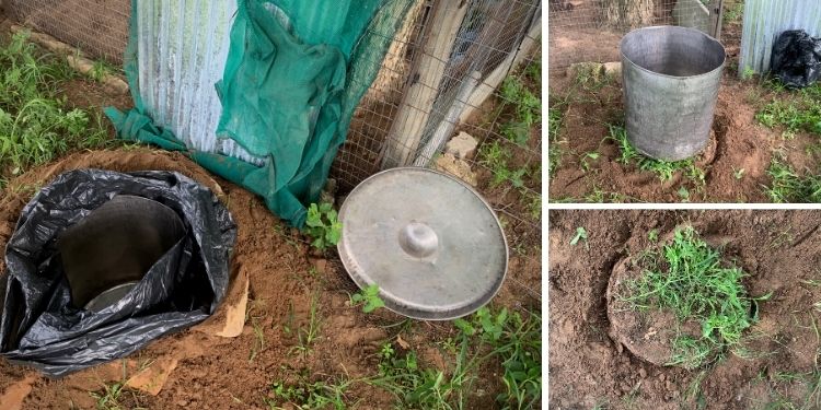 Why You Ought to Bury A Trash Can In Your Yard