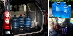 How To Store Water In Your Car For An Emergency
