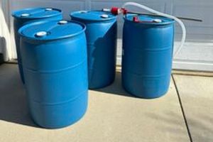 Read This Before Stockpiling Water In Blue Barrels