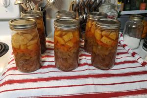 5 Pressure Canned Meals in a Jar