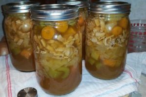 5 Pressure Canned Meals in a Jar