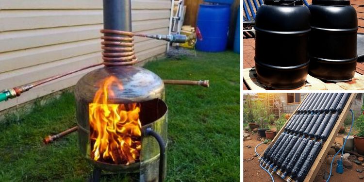 6 Ingenious Projects for Endless Hot Water Without Electricity