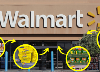 $100 Walmart Prepper Food Run in 2024