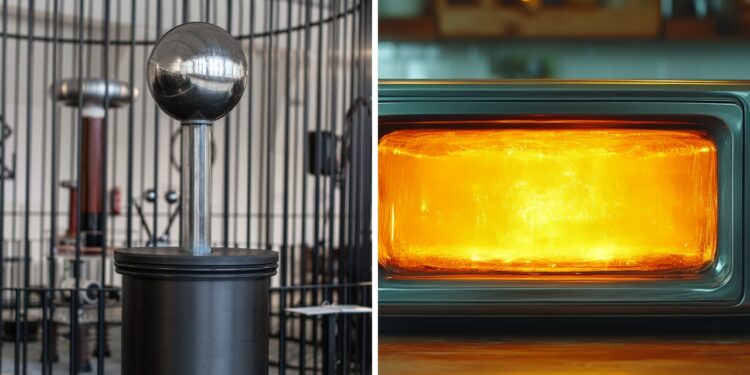 Is a microwave oven a faraday cage