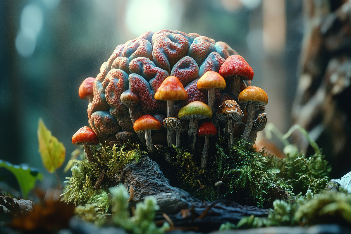 Brain mushrooms