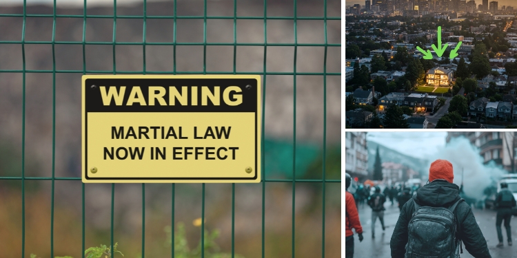 If Martial Law Is Declared, This Is Where I'm Going