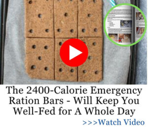 The 2400-Calorie Emergency Ration Bars - Will Keep You Well-Fed for A Whole Day