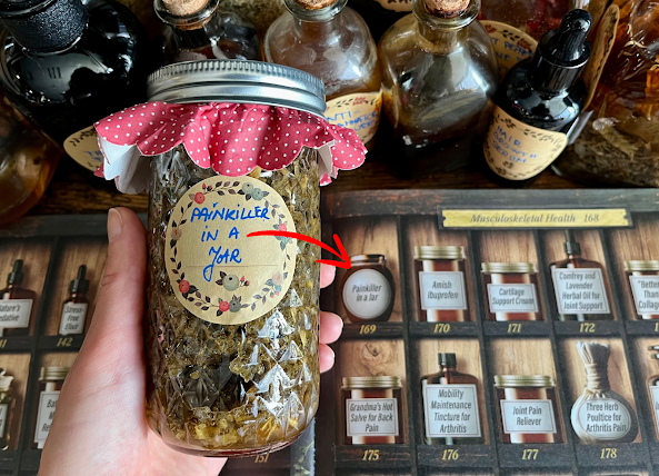Painkiller in a jar