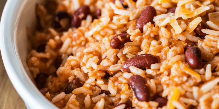 rice and bean casserole