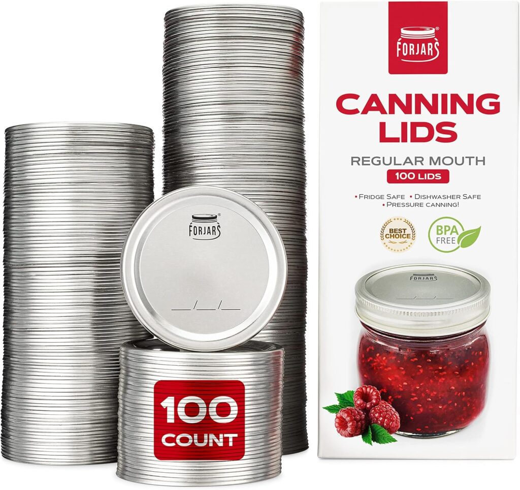 100-Count Regular-Mouth Canning Lids