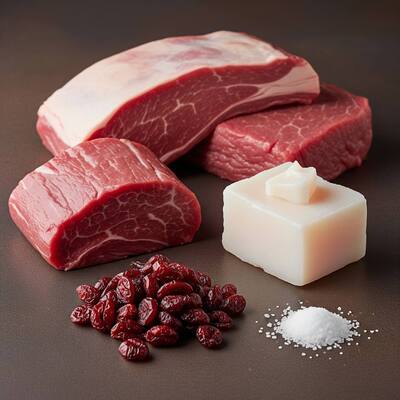 Native American Projects - Pemmican Ingredients