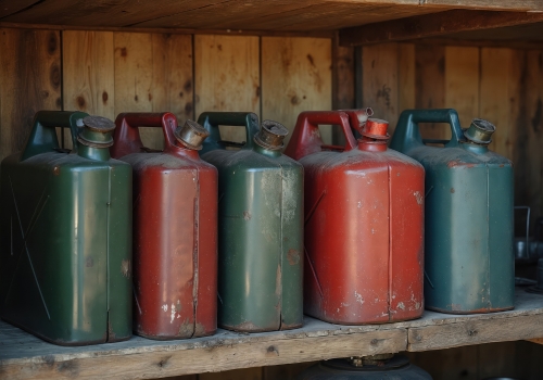 Barrells of Gasoline on Shelter (Barter Items for SHTF)