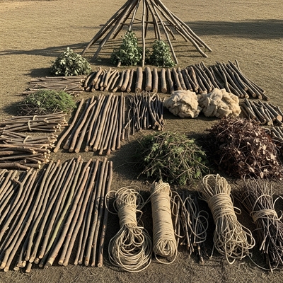Native American Projects - Wickiup Shelter (1)