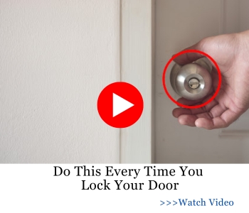Do This Every Time You Lock Your Door (HDA)