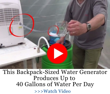 This Backpack-Sized Water Generator Produces Up to 40 Gallons of Water Per Day