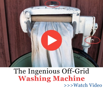 Off-Grid Ingenious Washing Machine