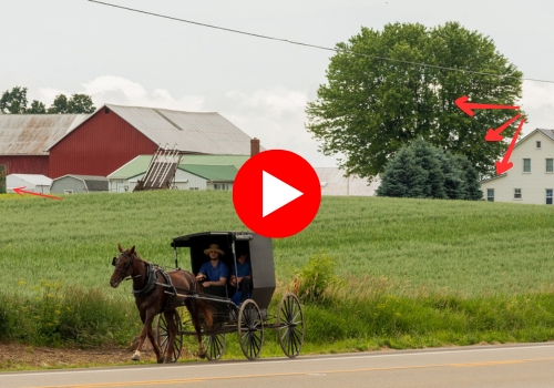 Amish on the road